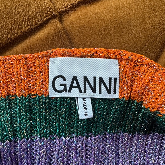 GANNI sparkly striped tank - Picture 7 of 10